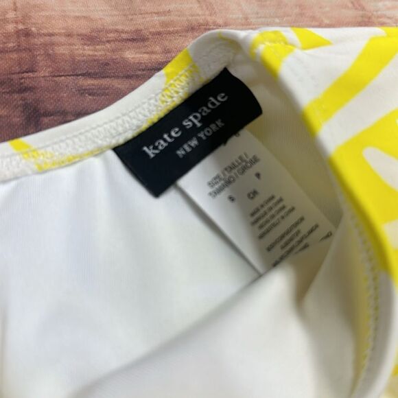 Kate Spade Long Sleeve One Piece Swim Suit Rash Guard Paddle Bathing SuIt - Picture 5 of 7